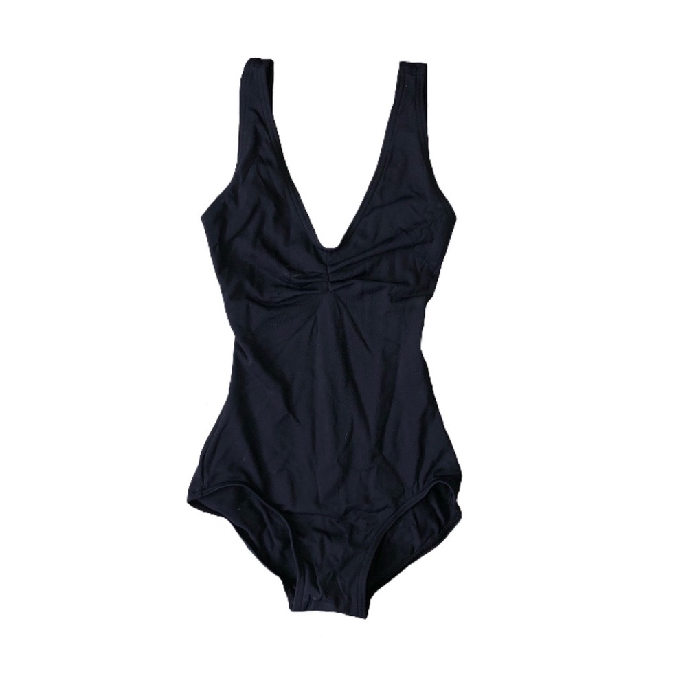capezio ballet black leotard